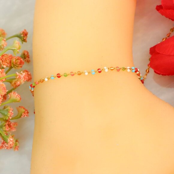 "New Beautiful Design Anklet for Women/Girls, Gift, A723 - Picture 6 of 10